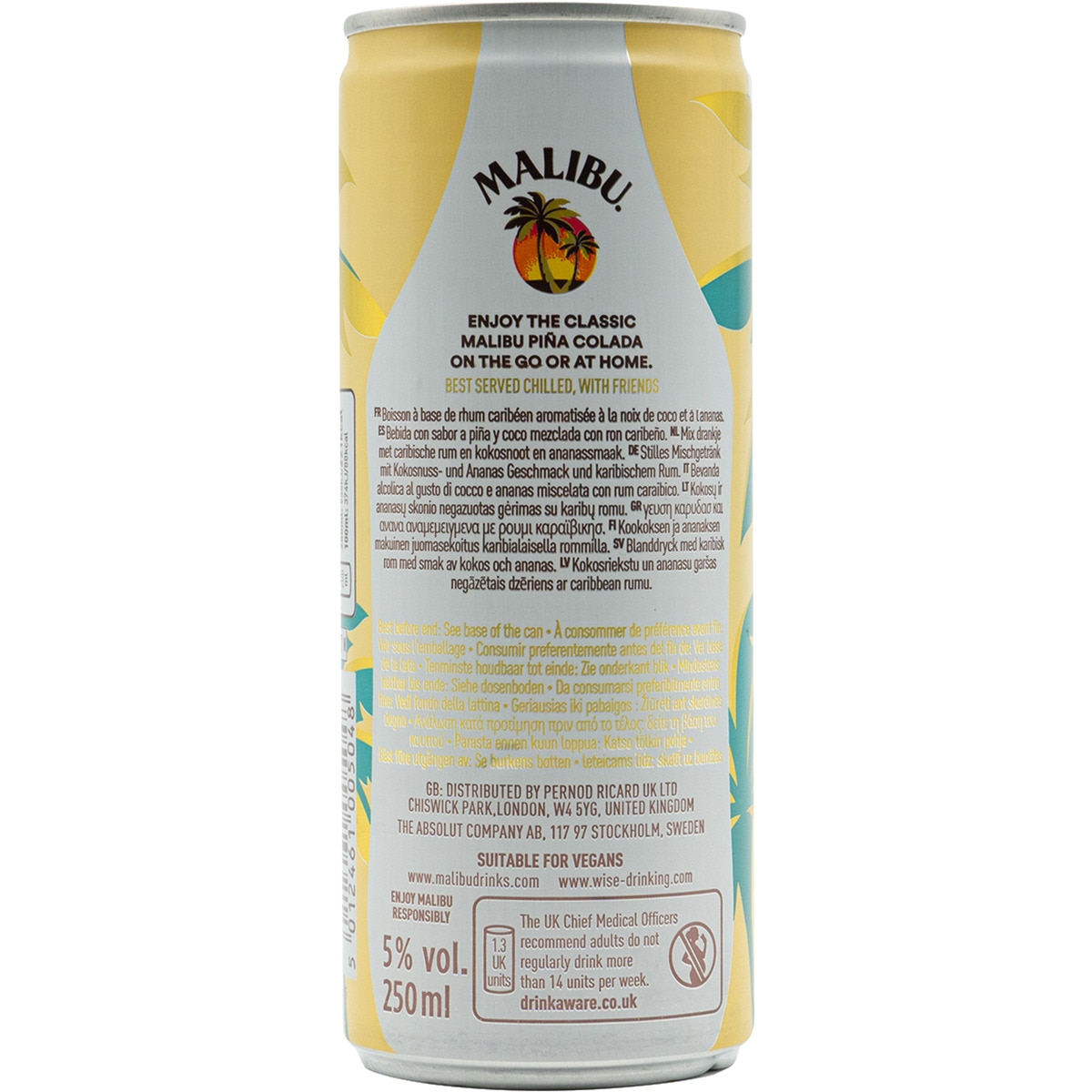  Malibu Piña Colada 0,25 Litros