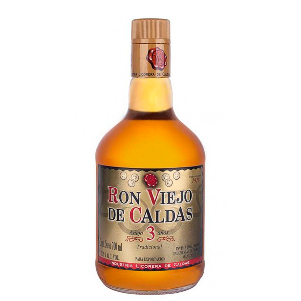 Ron Ron Viejo De Caldas 3 Yo