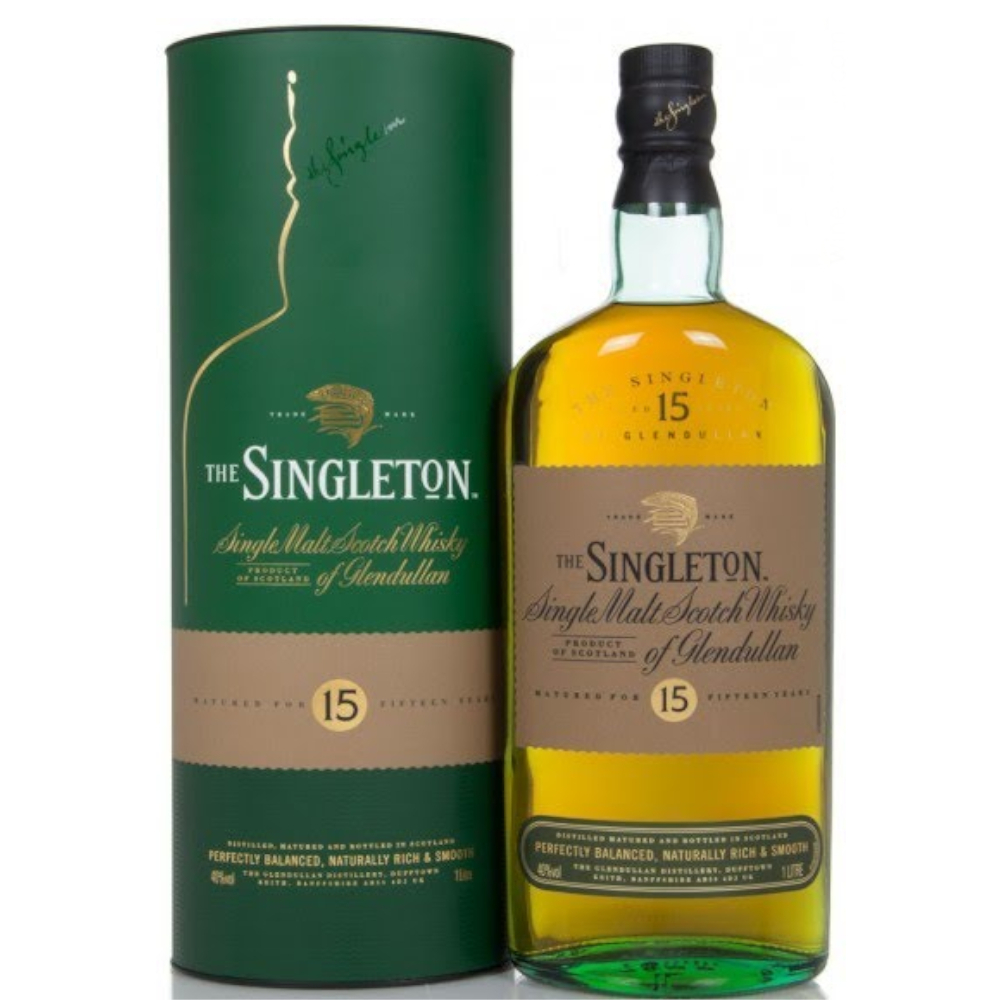 Whisky Singleton Glendullan 15yo 1 Litro Estuche