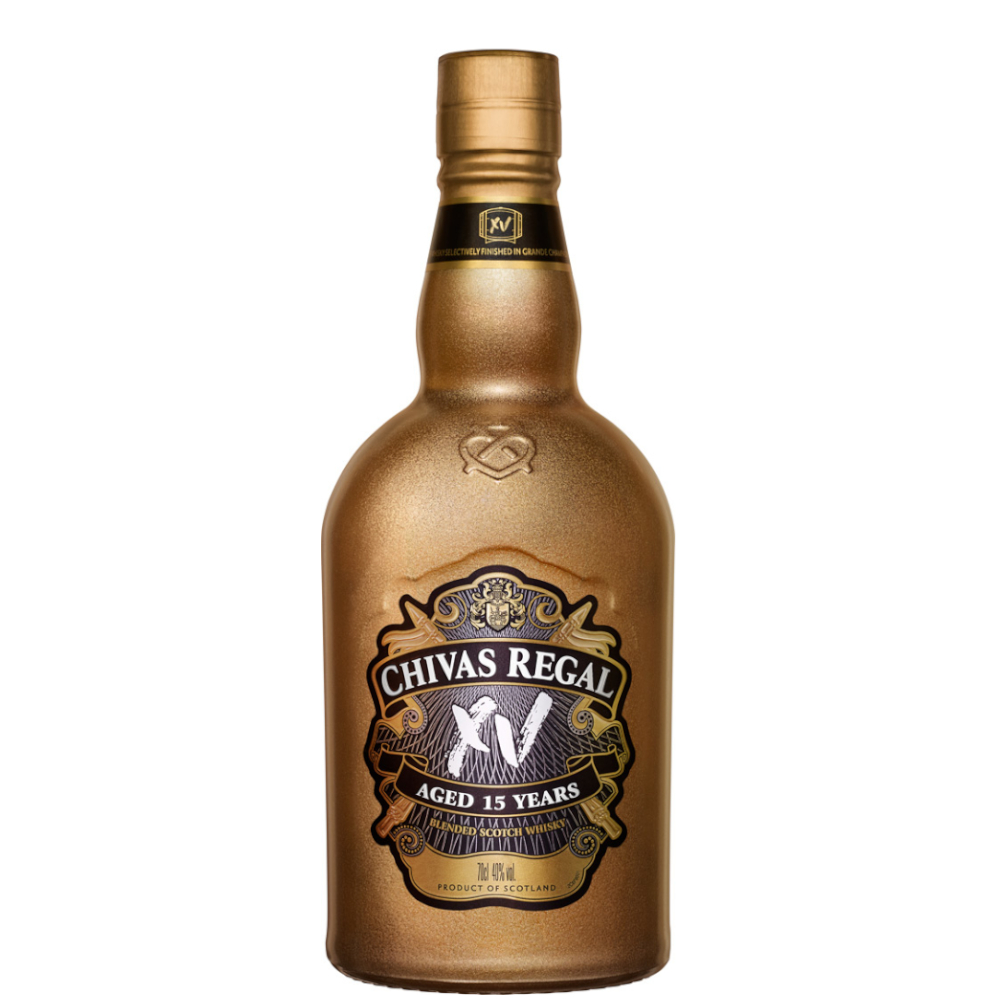 Whisky Chivas Regal Xv Gold Bottle