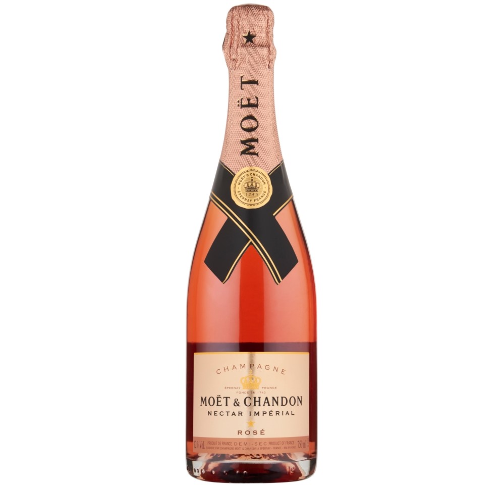 Champagne Moet Chandon Nectar Rose 0,75 Litros