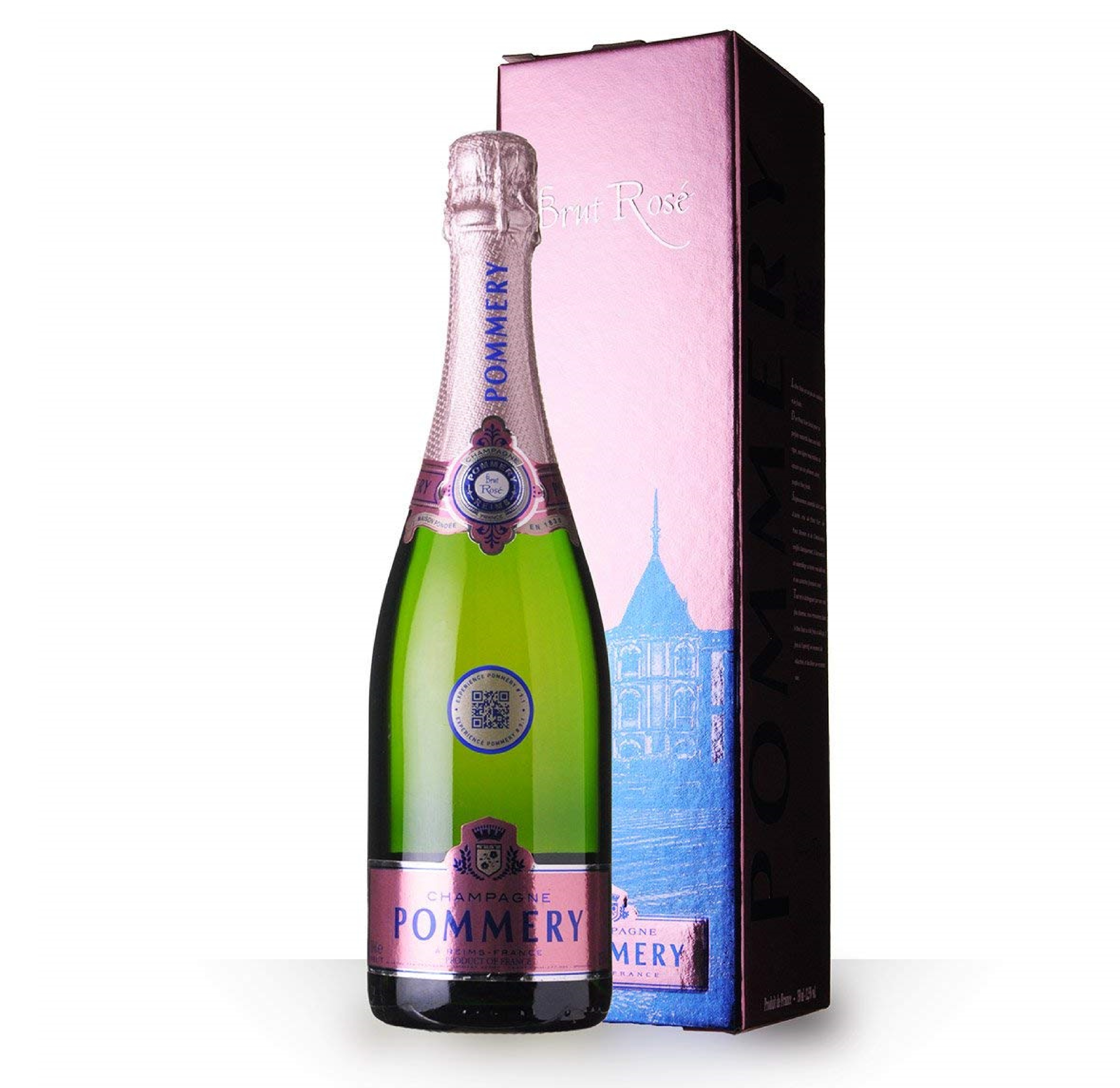 Champagne Pommery Rose 0,75 Litros Estuche