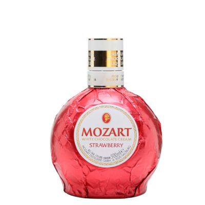 Licor Mozart White Chocolate Cream Strawberry 0,5 Litros