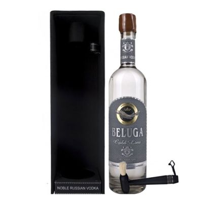 Vodka Beluga Gold Line Leather Case