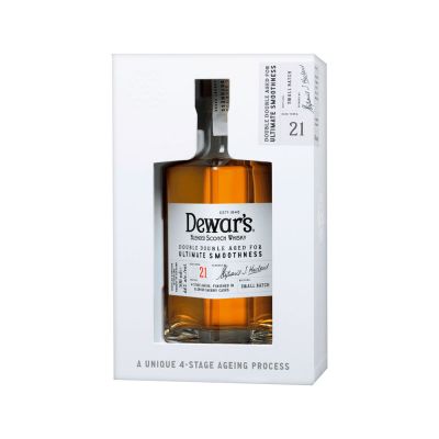 Whisky Dewar's 21 Años Quadruple 0,5 Litros Estuche