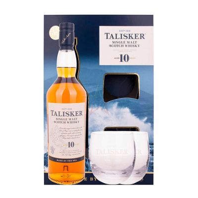 Whisky Talisker 10 Años Taza