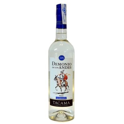 Aguardiente Pisco Demonio De Los Andes Tacama - Quebranta