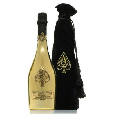 Champagne Armand De Brignac Brut Gold 0,75 Litros Velvet Bag
