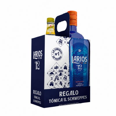  Larios 12 Tonica Schweppes 1,00l