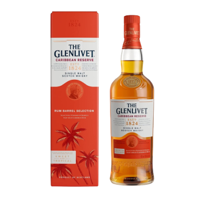  Glenlivet Caribbean Reserve Estuche