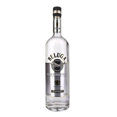 Vodka Beluga Noble 1 Litro Vaso