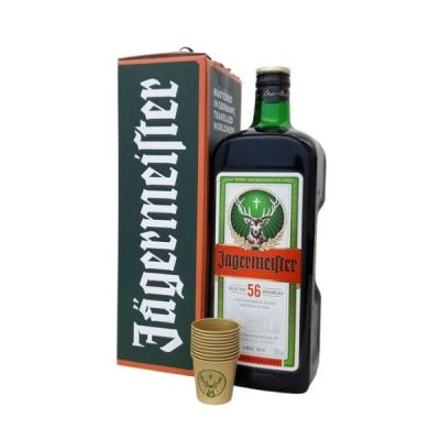  Jagermeister 1,75 Litros 10 Vasos