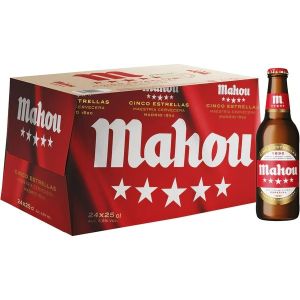  Mahou 5 Estrellas Botella 0,25 Litros