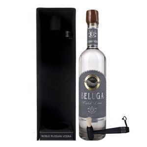Vodka Beluga Gold Line Leather Case