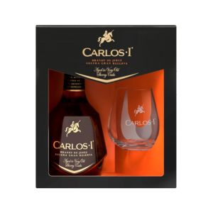 Brandy Carlos I Estuche Vaso