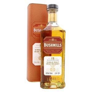  Bushmills 15 Años Single Malt Irish Estuche
