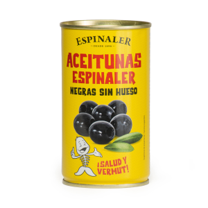  Aceituna Espinaler Negra Sin Hueso 350 Litros