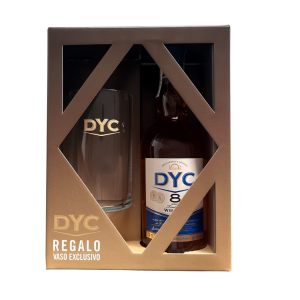 Whisky Dyc 8 Años Vaso