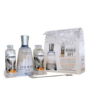 Ginebra Gin Mare 4 X 0,20 Tonicas 1724 Y Cucharilla
