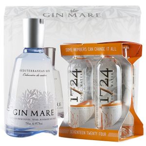 Ginebra Gin Mare 4 X 0,20 Tonica 1724