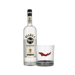 Vodka Beluga Noble 1 Litro Vaso