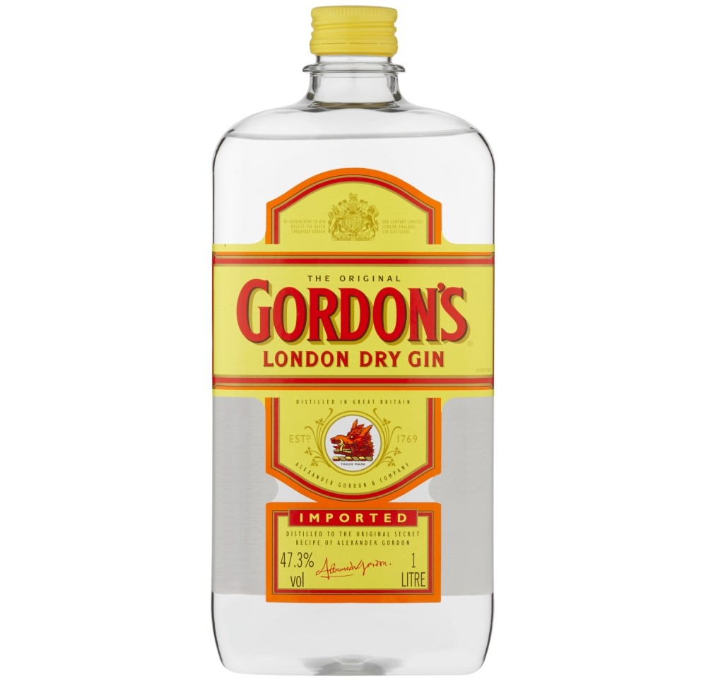 Ginebra Gin Gordons Pet 1 Litro