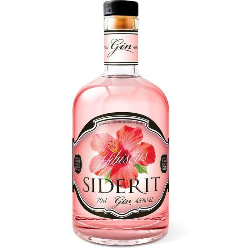 Ginebra Gin Siderit Hibiscus