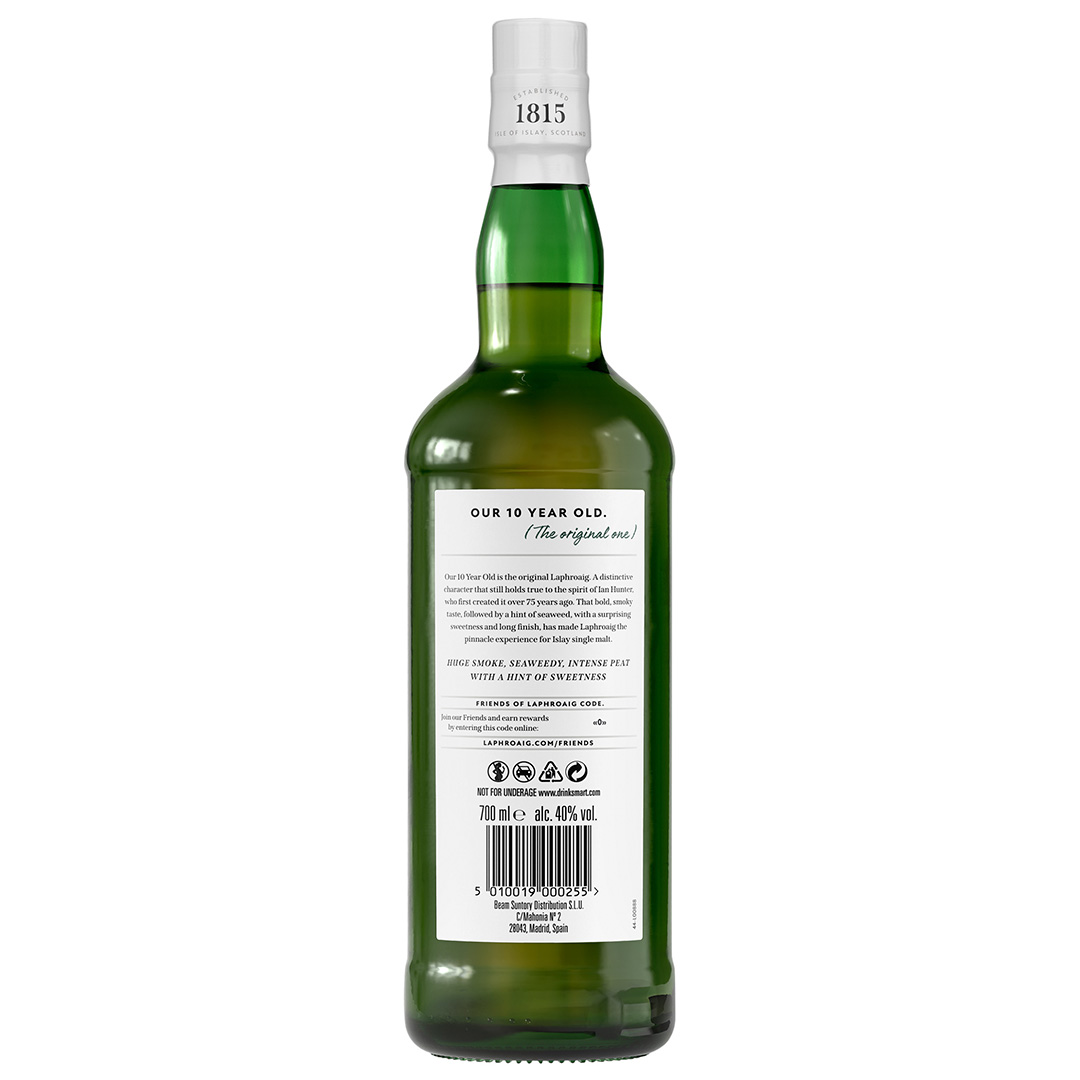 Whisky Laphroaig 10 Años Estuche