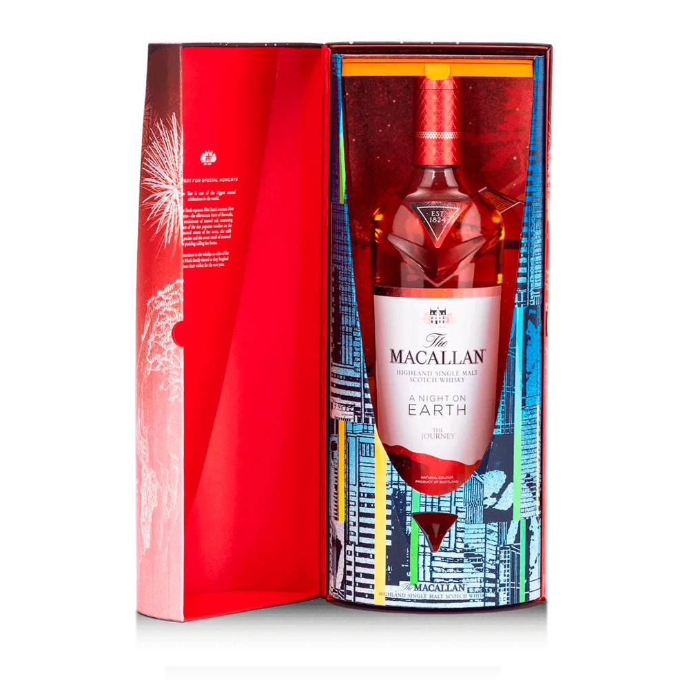  Macallan A Night On Earth The Journey Estuche