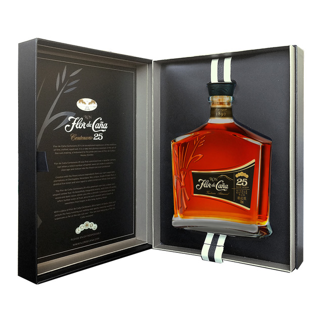 Ron Flor De Caña 25 Años Centenario Estuche