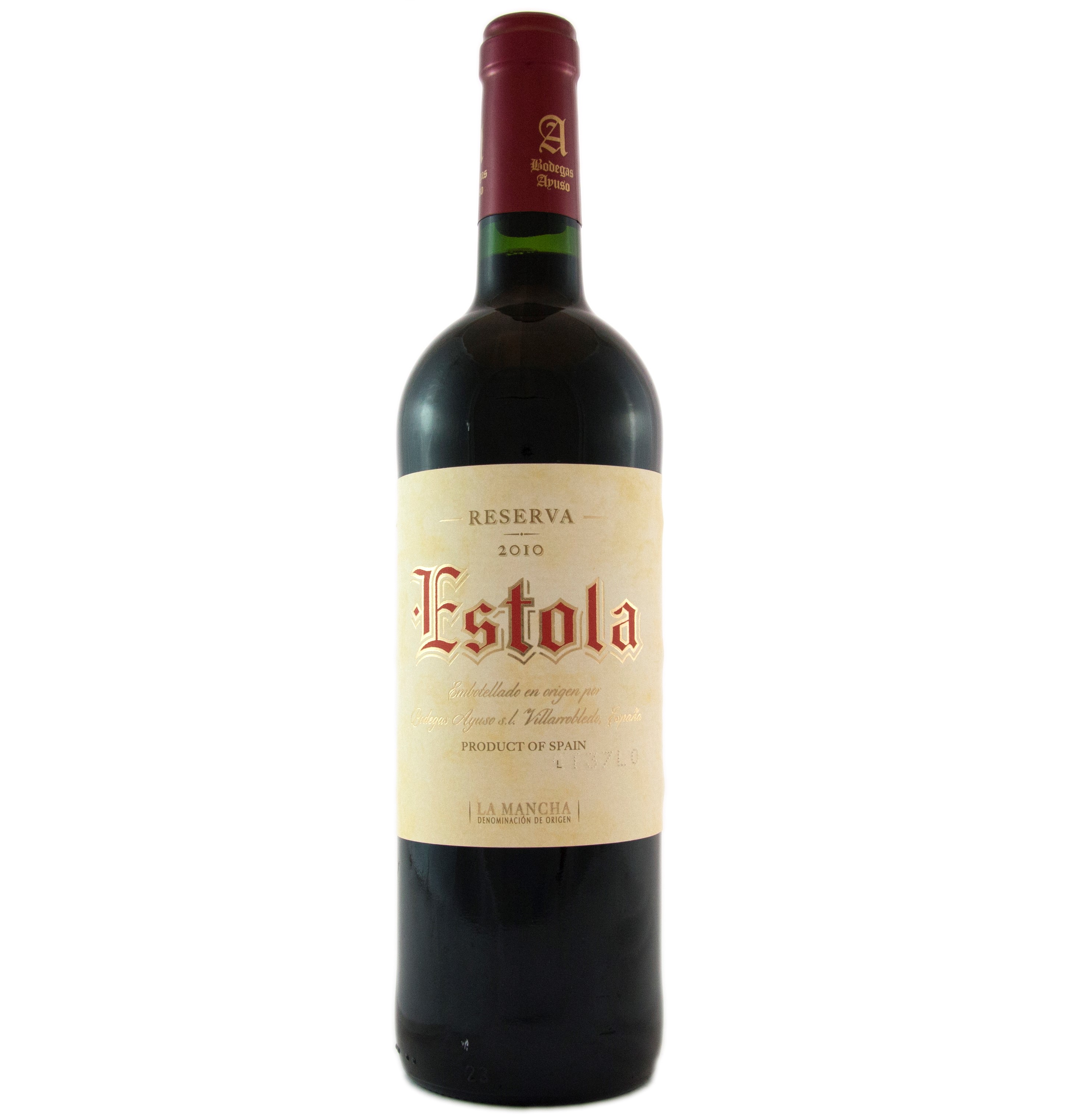 Vino C.mancha Estola Tinto Reserva 0,75 Litros