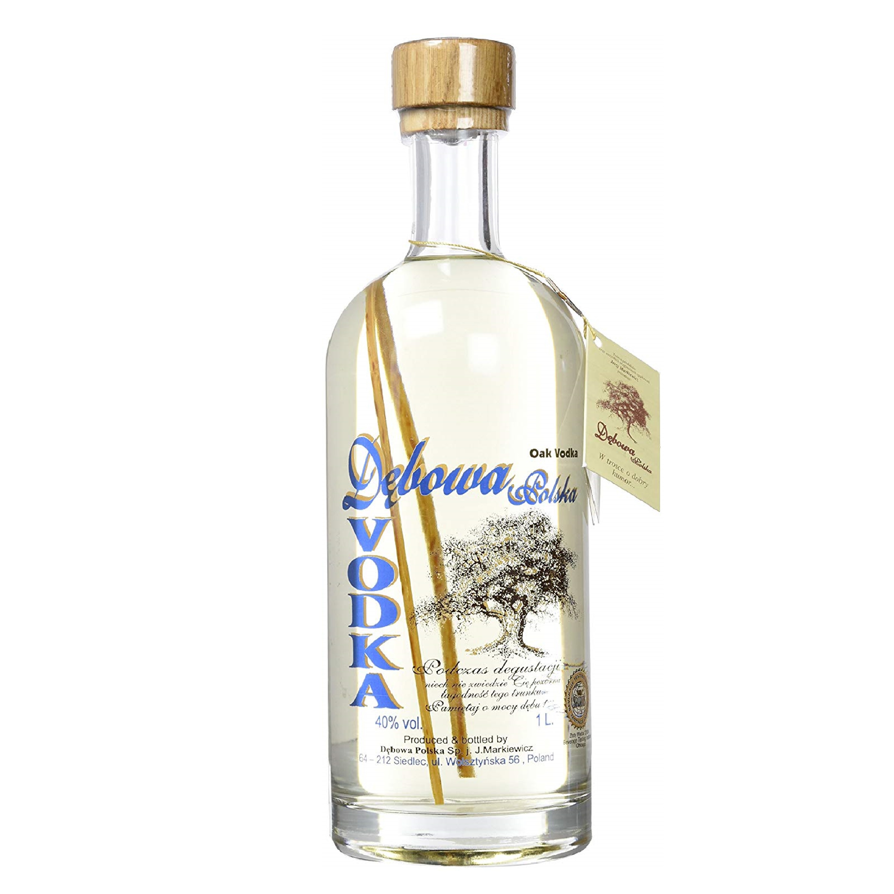 Vodka Debowa Oak Thermo 1 Litro
