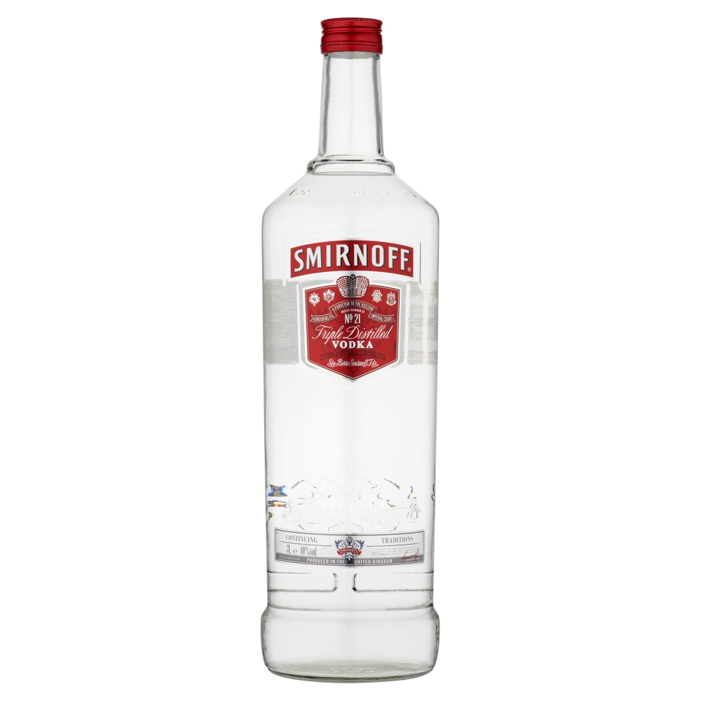 Vodka Smirnoff Red Sifon/pomp 3 Litros
