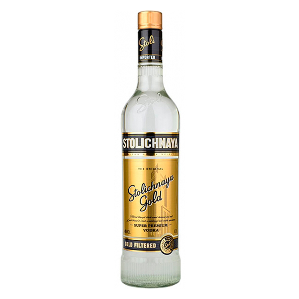 Vodka Vodka Stolichnaya Gold 1 Litro