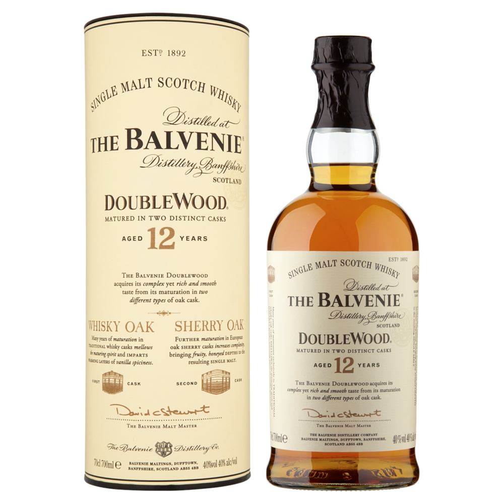 Whisky Balvenie 12 Años Double Wood Estuche