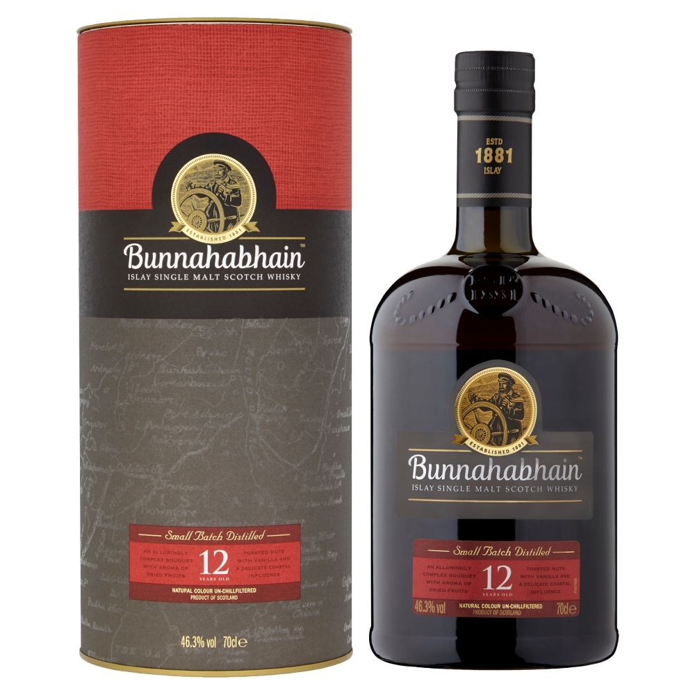 Whisky Bunnahabhain 12 Años Isley Single Malt Small Batch Estuche