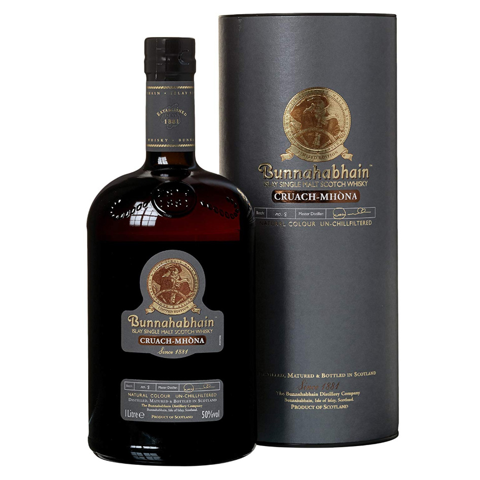 Whisky Bunnahabhain Cruach-mhona Islay Single Malt 1 Litro Estuche