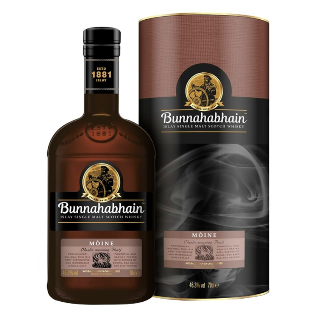 Whisky Whisky Bunnahabhain Moine Estuche