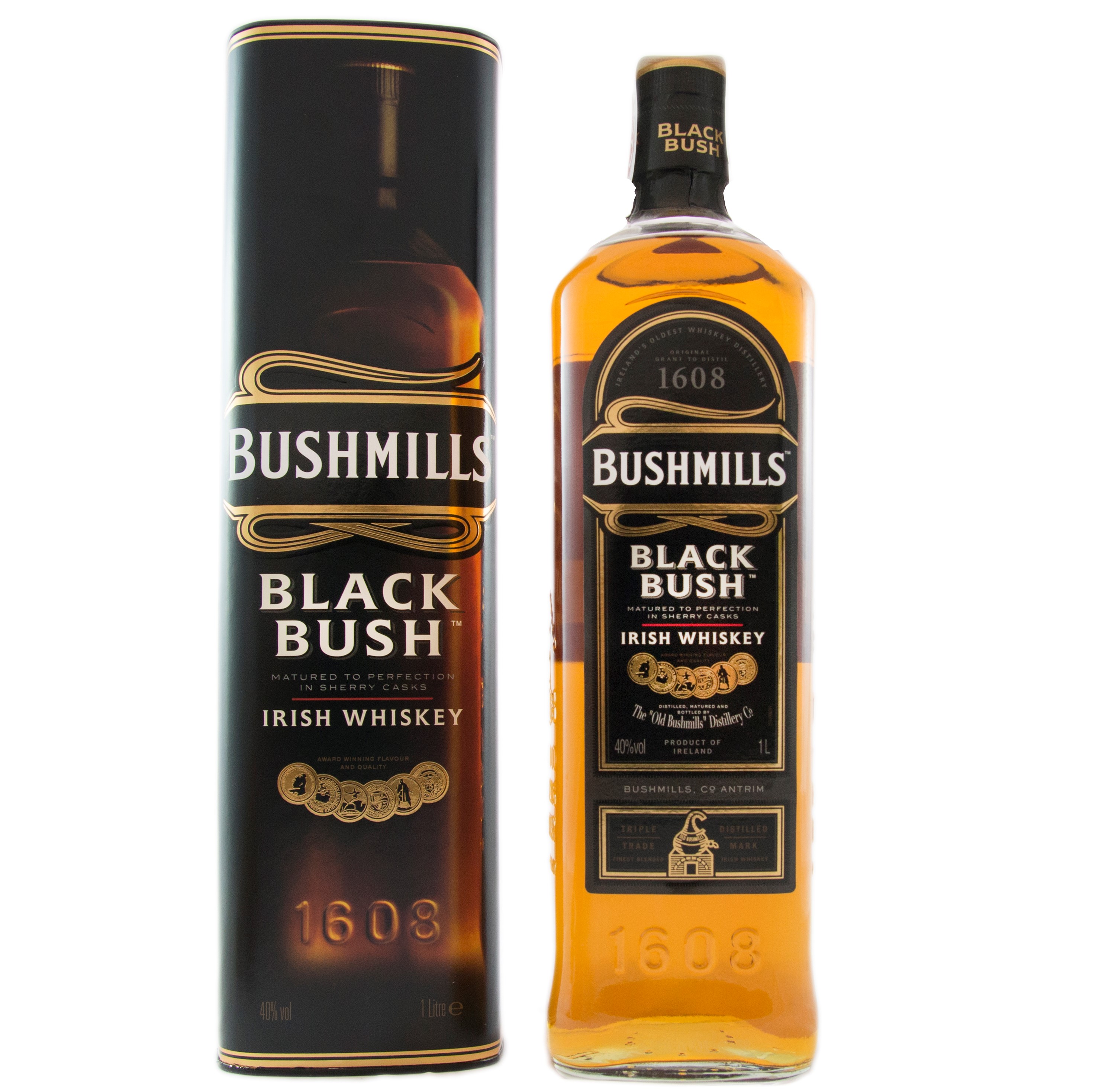 Whisky Whisky Bushmills Black Bush 1 Litro Estuche