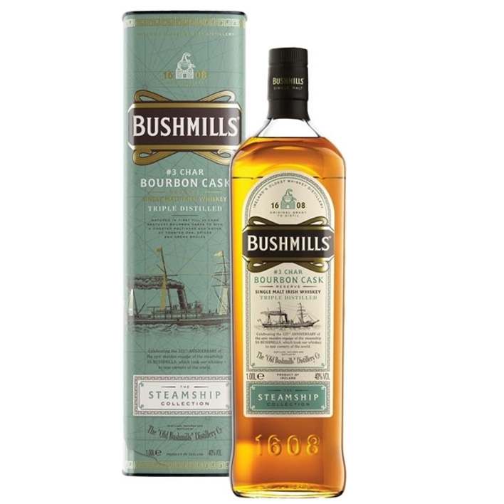 Whisky Bushmills Steamship Bourbon Cask 1 Litro Estuche
