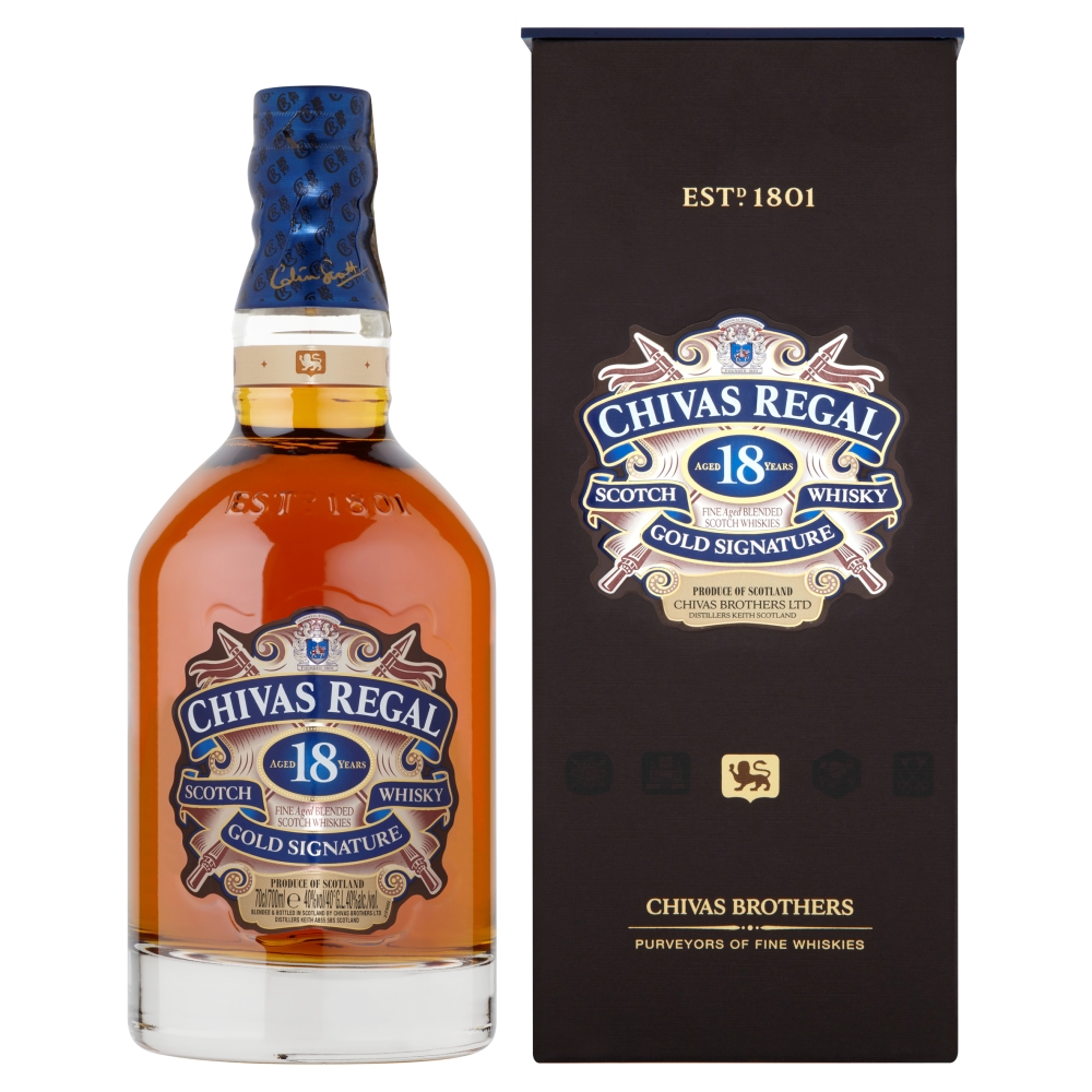 Whisky Chivas Regal 18 Años Estuche