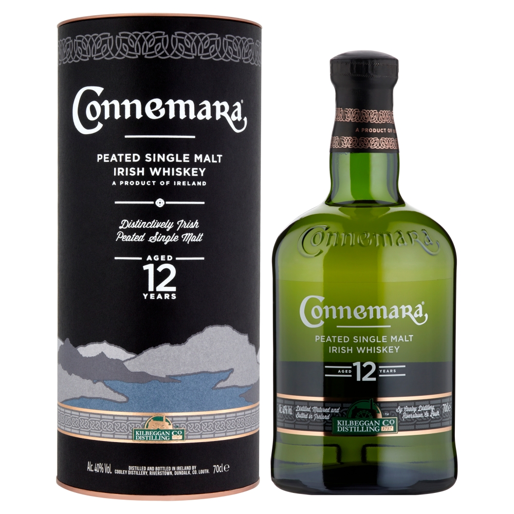 Whisky Connemara Irish Malt 12 Años Estuche