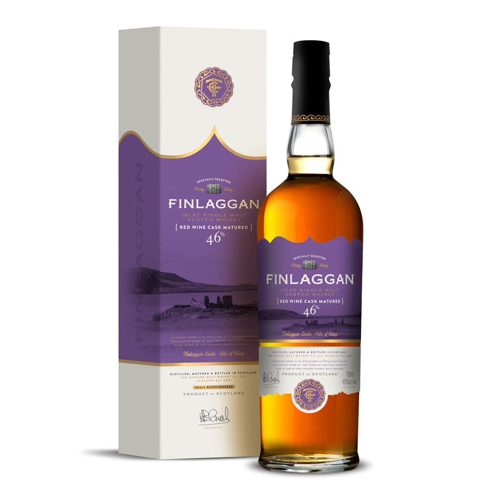 Whisky Finlaggan Red Wine Cask Matured Estuche