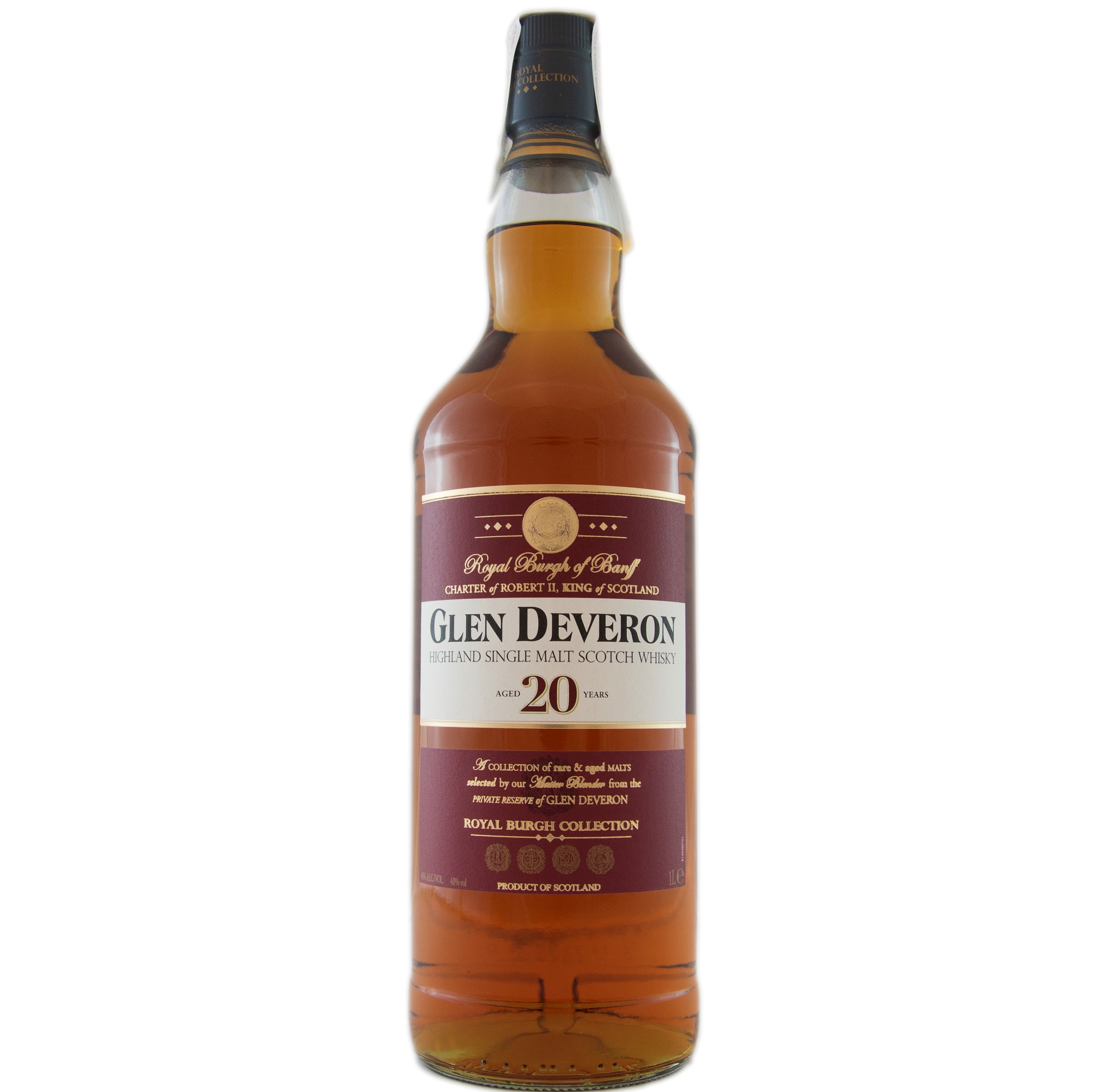 Whisky Whisky Glen Deveron 20 Años 1 Litro Estuche