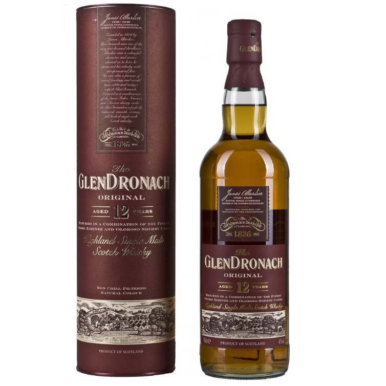 Whisky Glendronach 12 Años Original Estuche