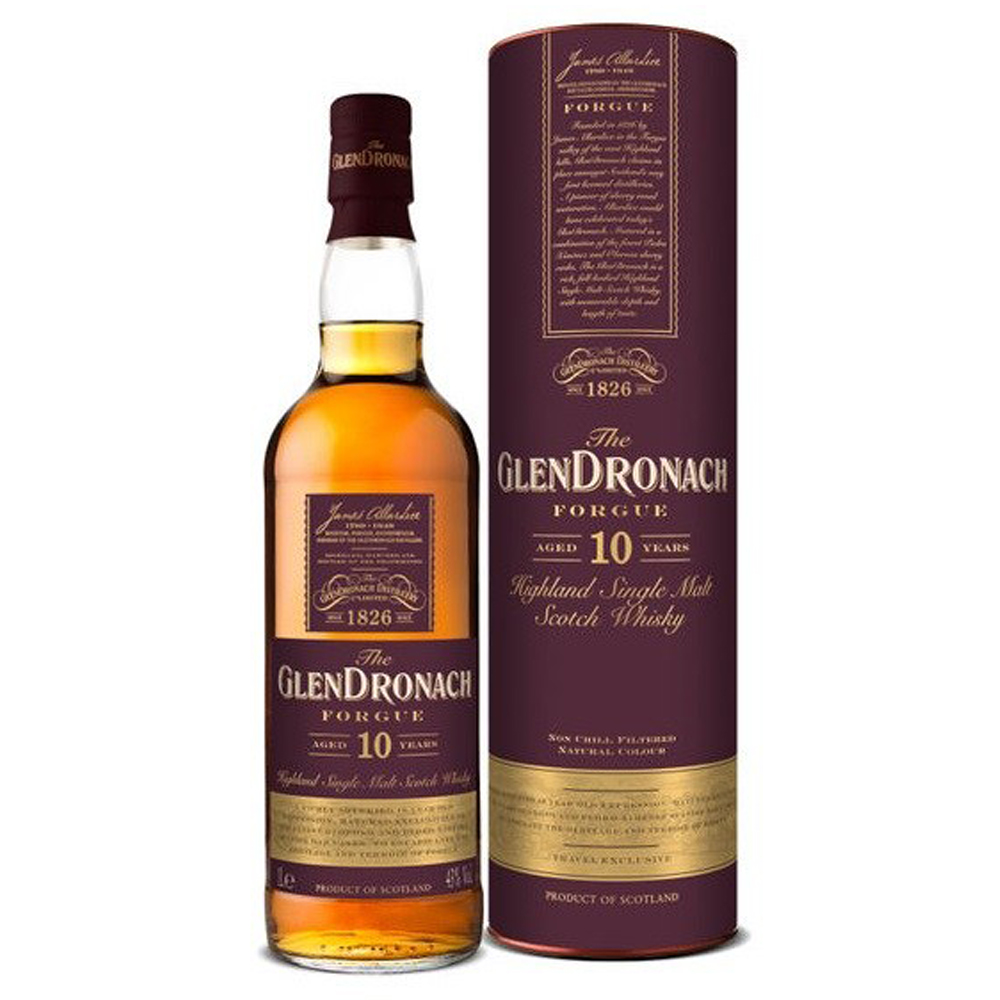 Whisky Glendronach 10 Años Forgue 1 Litro Estuche