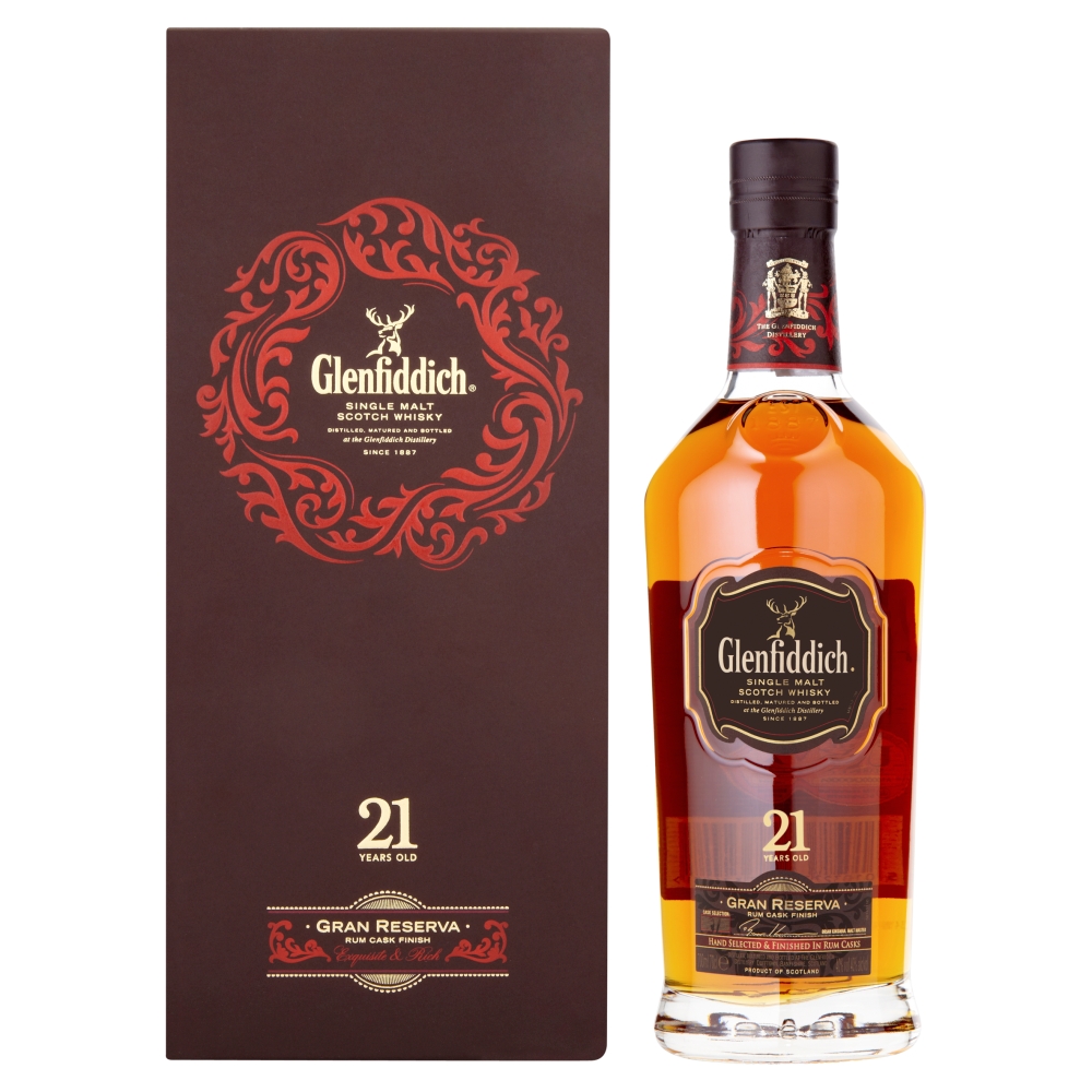 Whisky Glenfiddich 21 Años Estuche