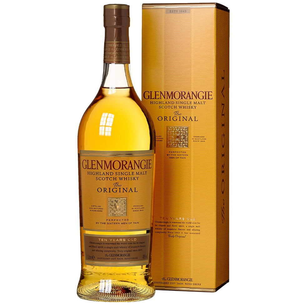 Whisky Glenmorangie 10 Años 1 Litro Estuche