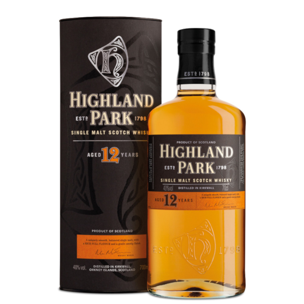 Whisky Highland Park 12 Años Estuche