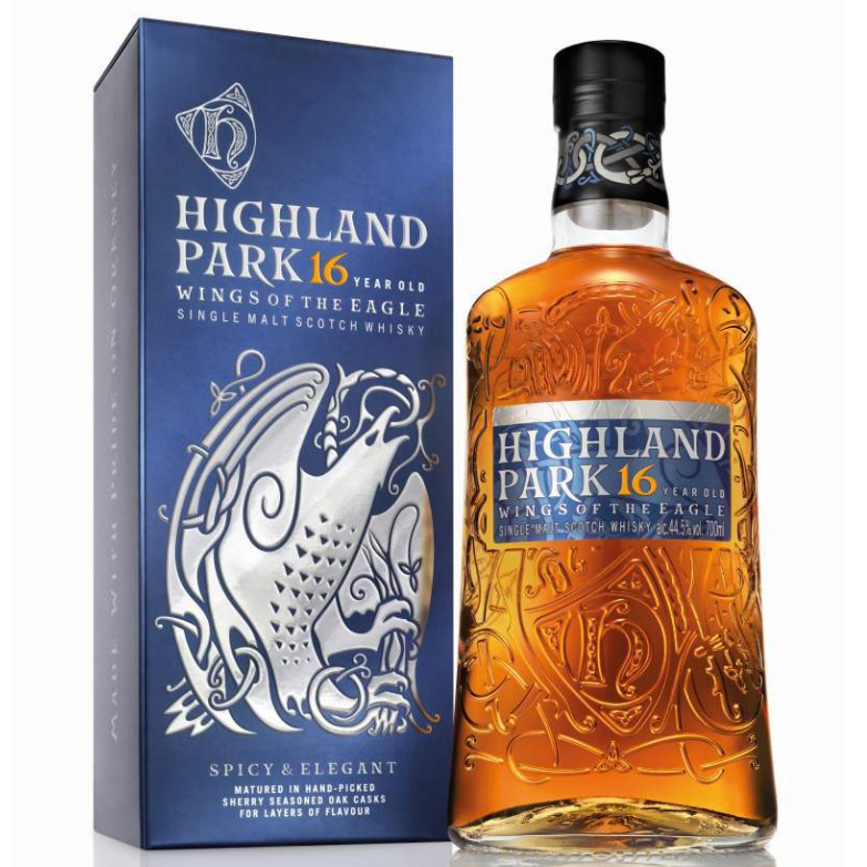 Whisky Highland Park 16 Años Wings Of The Eagle Estuche